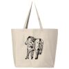 Hickory Jumbo Canvas Tote Thumbnail