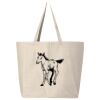 Hickory Jumbo Canvas Tote Thumbnail