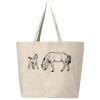 Hickory Jumbo Canvas Tote Thumbnail