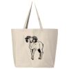 Hickory Jumbo Canvas Tote Thumbnail
