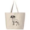 Hickory Jumbo Canvas Tote Thumbnail