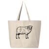 Hickory Jumbo Canvas Tote Thumbnail
