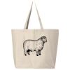Hickory Jumbo Canvas Tote Thumbnail