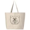 Hickory Jumbo Canvas Tote Thumbnail