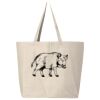 Hickory Jumbo Canvas Tote Thumbnail