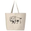 Hickory Jumbo Canvas Tote Thumbnail