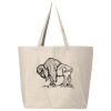 Hickory Jumbo Canvas Tote Thumbnail