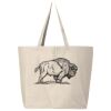 Hickory Jumbo Canvas Tote Thumbnail