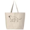 Hickory Jumbo Canvas Tote Thumbnail