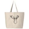 Hickory Jumbo Canvas Tote Thumbnail