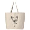 Hickory Jumbo Canvas Tote Thumbnail