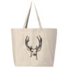 Hickory Jumbo Canvas Tote Thumbnail