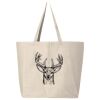 Hickory Jumbo Canvas Tote Thumbnail