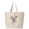 Hickory Jumbo Canvas Tote Thumbnail