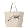 Hickory Jumbo Canvas Tote Thumbnail