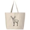 Hickory Jumbo Canvas Tote Thumbnail