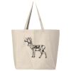 Hickory Jumbo Canvas Tote Thumbnail