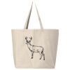 Hickory Jumbo Canvas Tote Thumbnail