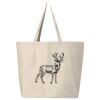 Hickory Jumbo Canvas Tote Thumbnail