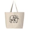 Hickory Jumbo Canvas Tote Thumbnail