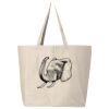 Hickory Jumbo Canvas Tote Thumbnail