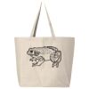 Hickory Jumbo Canvas Tote Thumbnail