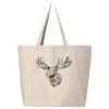 Hickory Jumbo Canvas Tote Thumbnail
