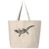 Hickory Jumbo Canvas Tote Thumbnail