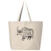 Hickory Jumbo Canvas Tote Thumbnail