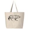 Hickory Jumbo Canvas Tote Thumbnail