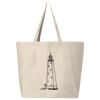 Hickory Jumbo Canvas Tote Thumbnail