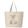 Hickory Jumbo Canvas Tote Thumbnail