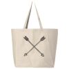 Hickory Jumbo Canvas Tote Thumbnail