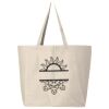 Hickory Jumbo Canvas Tote Thumbnail