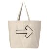 Hickory Jumbo Canvas Tote Thumbnail