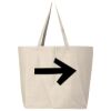 Hickory Jumbo Canvas Tote Thumbnail
