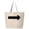 Hickory Jumbo Canvas Tote Thumbnail