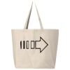 Hickory Jumbo Canvas Tote Thumbnail