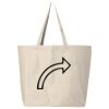 Hickory Jumbo Canvas Tote Thumbnail