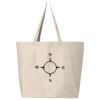 Hickory Jumbo Canvas Tote Thumbnail