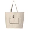 Hickory Jumbo Canvas Tote Thumbnail