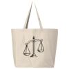 Hickory Jumbo Canvas Tote Thumbnail