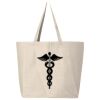 Hickory Jumbo Canvas Tote Thumbnail