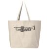 Hickory Jumbo Canvas Tote Thumbnail