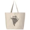 Hickory Jumbo Canvas Tote Thumbnail