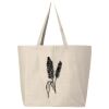 Hickory Jumbo Canvas Tote Thumbnail