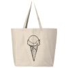 Hickory Jumbo Canvas Tote Thumbnail