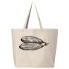 Hickory Jumbo Canvas Tote Thumbnail