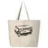 Hickory Jumbo Canvas Tote Thumbnail