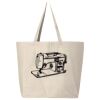 Hickory Jumbo Canvas Tote Thumbnail